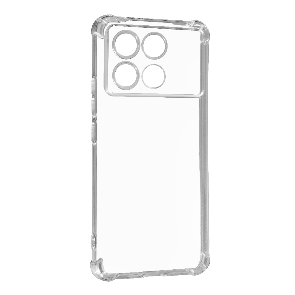 Накладка WXD для Xiaomi Poco F6 Pro протиударна прозора-0